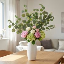 Artikel Künstlicher Eukalyptuszweig 120 cm mattgrün Kunststoff Dekoration