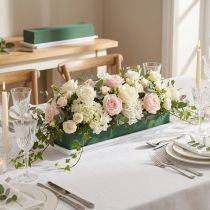 Artikel OASIS Table Deco maxi 4er-Set Steckschaumziegel mit Kunststoffschalen, 48 x 9 x 5 cm