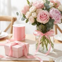 Artikel Schleifenband Polypropylen rosa 10mm x 250m Geschenk- und Dekorationsband