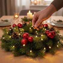 Artikel LED Lichterkette 120er 9m warmweiss mit schwarzem Kabel