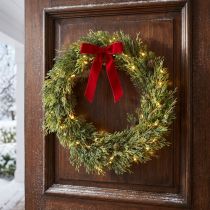 Artikel Tannenkranz künstlich mit Zapfen Ø36 cm Grün für weihnachtliche Dekoration
