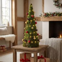 Artikel Weihnachtsbaum aus Moos, Grün, Ø25 cm, Höhe 70 cm