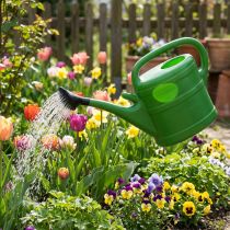 Artikel Gießkanne Kunststoff 10 Liter Maigrün mit Brause für Gartenbewässerung