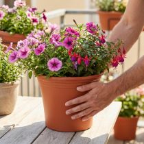 Artikel Blumentopf Plastik Terrakotta Ø29cm H24cm