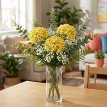 Artikel Zierlauch künstlich Gelb 70cm Dreier-Set