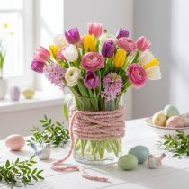 Artikel Filzkordel aus Jute und Schafwolle 25m Rosa für Dekoration und Bastelarbeiten