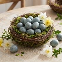 Artikel Wachteleier aus Eierschalen, Grau Marmoriert, 3 cm, Osterdekoration, 50 Stück