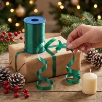 Artikel Kunststoff Kräuselband Dunkelgrün 10mm x 250m für Dekoration und Geschenkverpackung