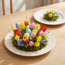 Artikel Teller rund Kunststoff 17 cm Apricot Dekoration 6er-Set