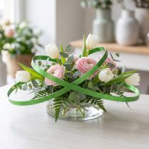 Artikel Aluminium Flachdraht Grün 5mm x 1mm 2,5m – Für Gestecke und Floristik