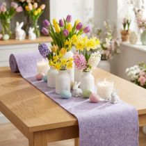 Artikel Filzband aus 100% Schafwolle Flieder 15 cm x 5 m für florale Dekoration und Bastelarbeiten