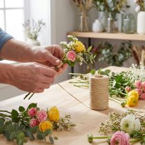 Artikel Papierbindedraht Natur, 0,4 mm, 205 m Rolle, für Floristik und Bastelarbeiten