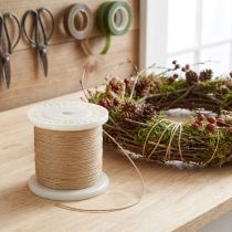 Artikel Rebdraht Natur auf Spule 0,80 mm, 1 kg