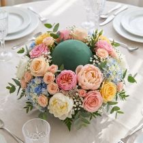 Artikel Steckschaum Kugel Grün Ø20 cm für floristische Gestaltungen