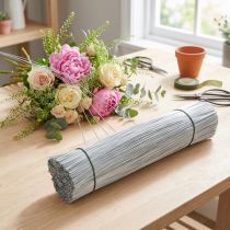 Artikel Silberfarbener verzinkter Steckdraht Ø 0,4 mm, Länge 180 mm, 1 kg Bündel
