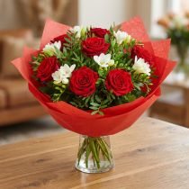 Artikel Seidenpapier Manschettenpapier Rot 37,5 cm x 100 m für Blumenarrangements und Geschenkverpackung