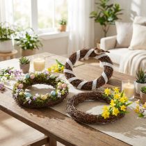 Artikel Rebenkränze Ø10cm Natur 20 Stück – Dekokränze für Tisch- und Fensterdekoration