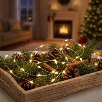 Artikel Lichterkette LED-Draht 100 warmweisse LEDs 1.59 m für Innen