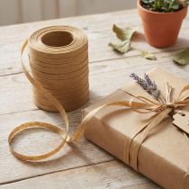 Artikel Geschenkband Kräuselband aus Papier 10mm x 100cm Braun für Geschenk- und Dekorationsideen