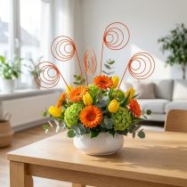Artikel Cane Coil Holzspiralen orange 48–54 cm 25 Stück