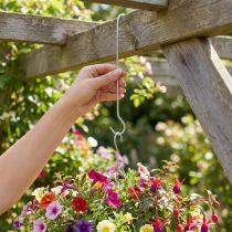 Artikel Metall-Doppelhaken Silber 40 cm 5er Set zur flexiblen Aufhängung