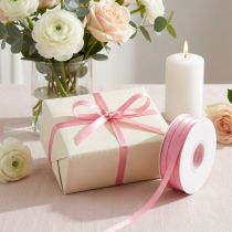 Artikel Satinband Rosa 6mm x 50m – Geschenkband für Dekoration und Basteln
