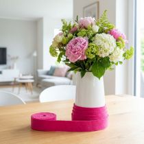 Artikel Filzband aus reiner Wolle Pink 15cm x 5m Dekoband für Innenanwendungen