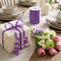 Artikel Kräuselband Polypropylen Violett 10mm x 250m für Dekoration und Verpackung