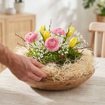 Artikel Gebleichte Tamarindenfaser 500g - Naturmaterial für Dekoration