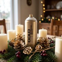 Artikel Sprühlack Acryl Montana Gold 400ml Matt Weiss für Keramik-Optik
