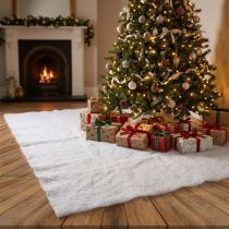 Artikel Schneedecke aus Polyester Weiss 1350x90 cm für Winterdekoration