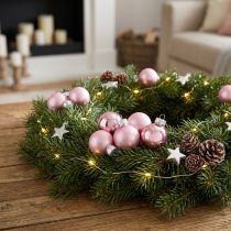 Artikel Mini-Weihnachtsbaumkugeln Glas Hell Lila Ø 2,5 cm 22 Stück