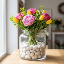 Artikel Ziersteine aus Flusskiesel Weiss 2–5,5 cm, 5 kg – Dekosteine für Haus und Garten