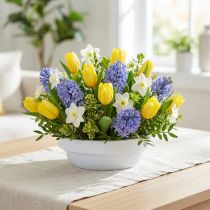 Artikel OASIS® Juniorschale aus Kunststoff, rund, 12 cm, weiss, 25 Stück