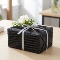 Artikel Wabenpapier Schwarz Rollenpapier 50,5cm x 2500cm für Dekoration und Verpackung