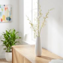 Artikel Künstliche Orchideen Zweige cremeweisse Blüten 90 cm 2 Stück
