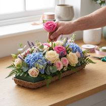 Artikel Oasis Biolit Unterlage aus Recyclingpapier für 2 Steckschaumziegel 48×13×2cm Braun 7 Stück
