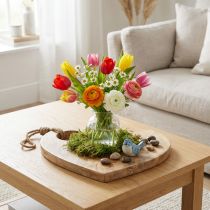 Artikel Holzherz Wanddekoration Herzform 39cm Naturholz mit Aufhänger