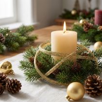 Artikel Goldener Aluminiumdraht mit Diamant-Prägung 2mm x 10m – Flexibel für Dekoration und Basteln