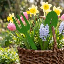 Artikel Filz Gartenwerkzeug Set Grün 4-teilig 29,5cm