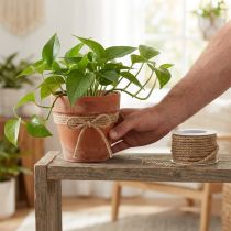 Artikel Kordel aus Jute Ø6mm 9m naturfarben für Dekoration und Garten