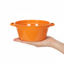 Artikel Pflanzschale aus Blech mit Henkeln 25 cm 3er Set Frühlingsfarben