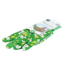 Artikel Kixx Frauenhandschuhe Gr.8 Grün, Rot mit Motiv