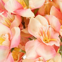Artikel Dekozweige Inkalilie Kunstblumen Rosa 33cm 6er-Set
