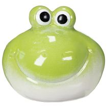 Artikel Keramik-Frosch Figur grün 18 cm Wohnzimmer- und Tischdekoration