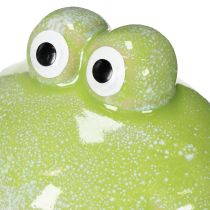 Artikel Dekorative Keramik-Froschfigur 10 cm Grün 2er-Set für Wohnraumgestaltung