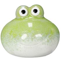 Artikel Dekorative Keramik-Froschfigur 10 cm Grün 2er-Set für Wohnraumgestaltung