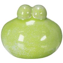 Artikel Dekorative Keramik-Froschfigur 10 cm Grün 2er-Set für Wohnraumgestaltung