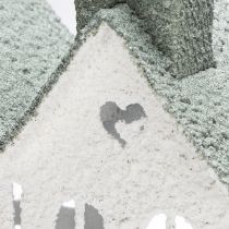 Artikel Lichterhaus Metall auf Stab 80cm Grün für Garten- und Wohnbereich