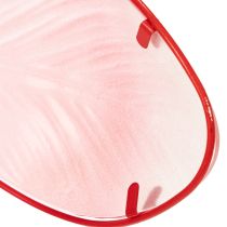 Artikel Gartenstecker Tulpe Glas Rot 94 cm Dekoration für Balkon und Garten